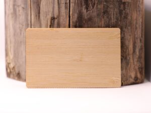 Carte en bambou RFID ISO 14443