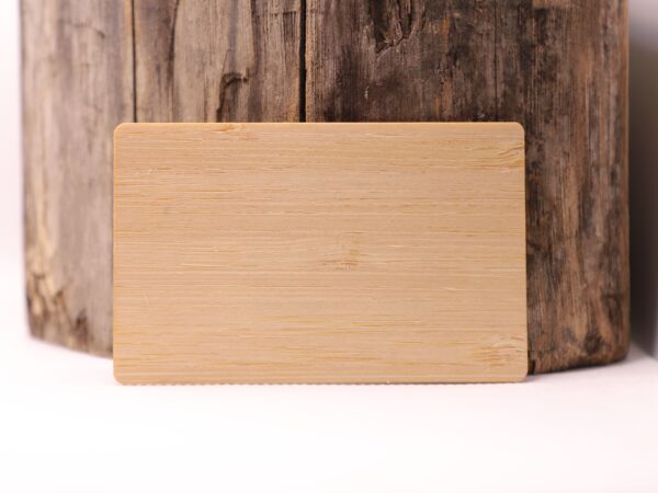 Carte en bambou RFID ISO 14443